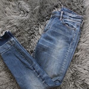 Lucky Brand Medium Wash Ankle Skinny Jeans